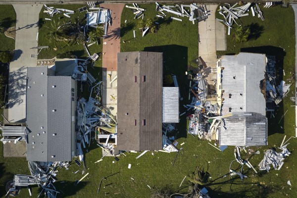 houses after hurricane