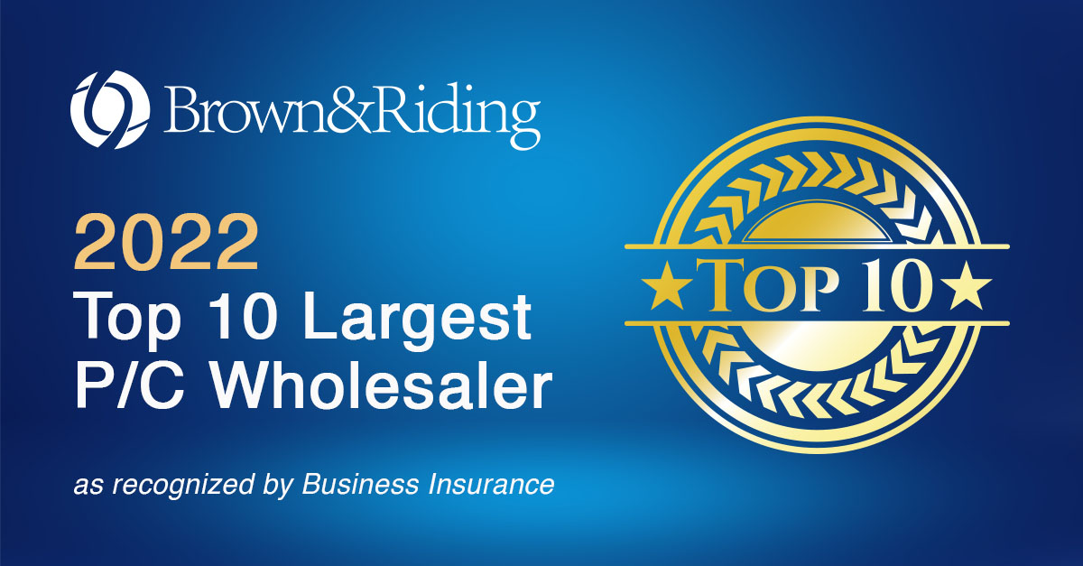 Top 10 Largest P&C Wholesaler 2022