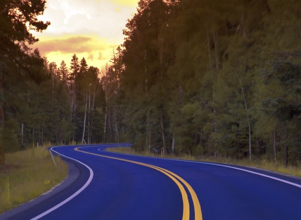 Windy road