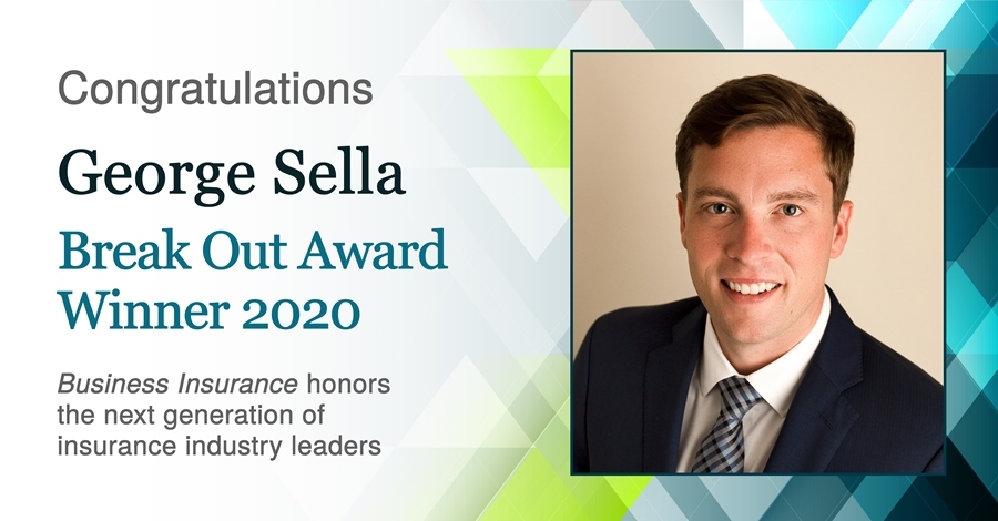 Break Out Award Winner, with George Sella headshot