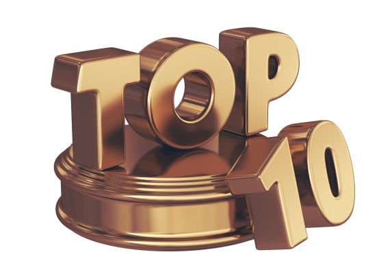 Gold top 10 award