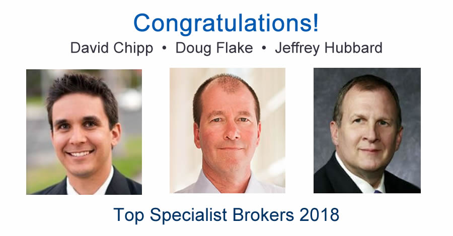 Top Specialist Brokers 2018