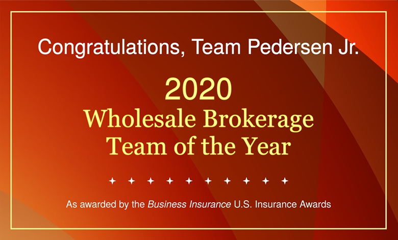 Wholesale Brokerage Team of the Year 2020