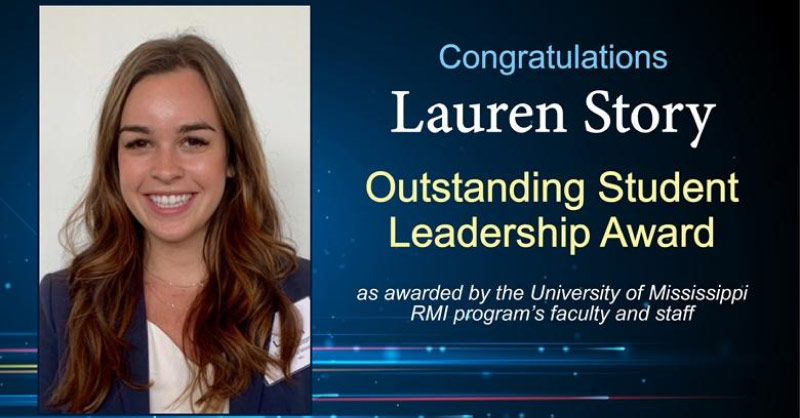 Outstanding Student Leadership Award