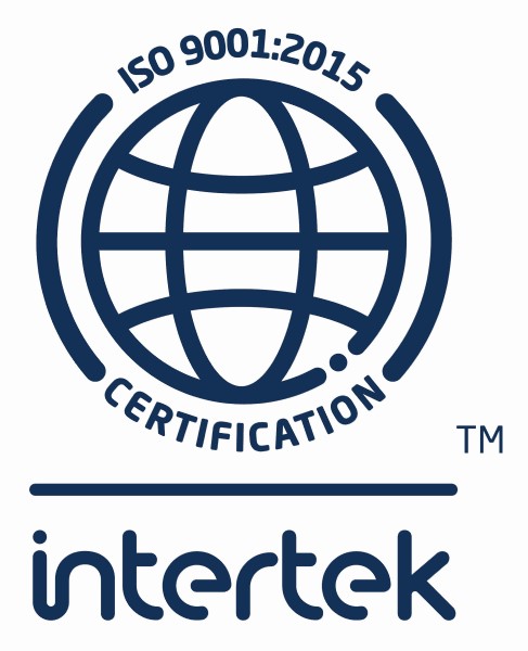 Intertek ISO 9001 2015 certification seal