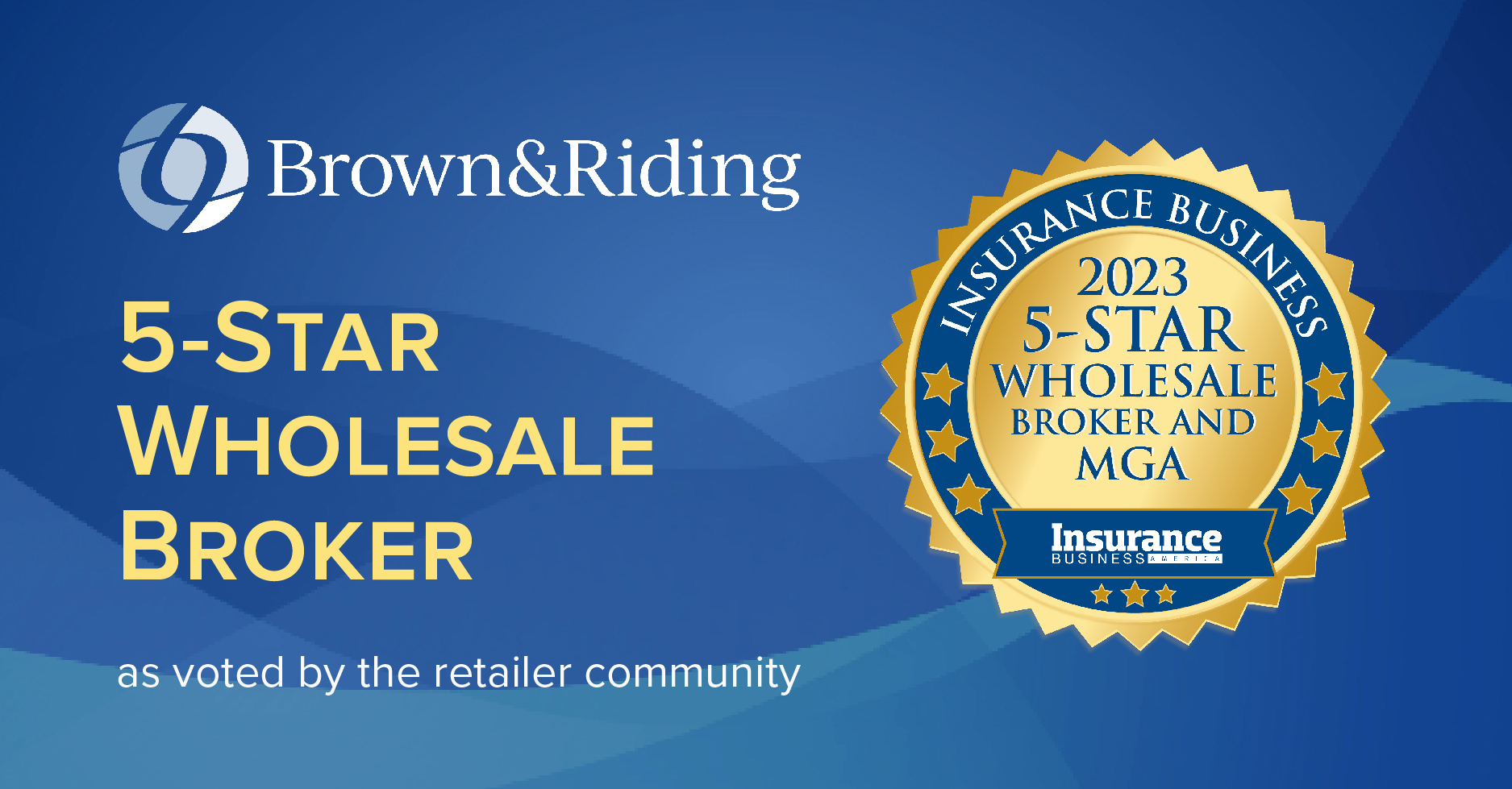 5-Star Wholesale Broker award with award seal