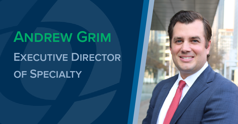 Andrew Grim appointed Executive Director of Specialty